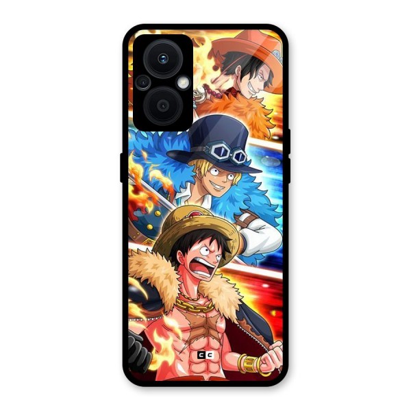 Pirate Brothers Glass Back Case for Oppo F21s Pro 5G