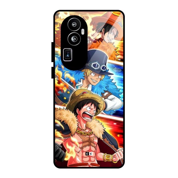 Pirate Brothers Glass Back Case for Oppo Reno10 Pro Plus