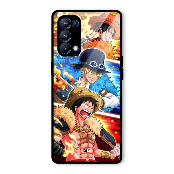 Pirate Brothers Glass Back Case for Oppo Reno5 Pro 5G