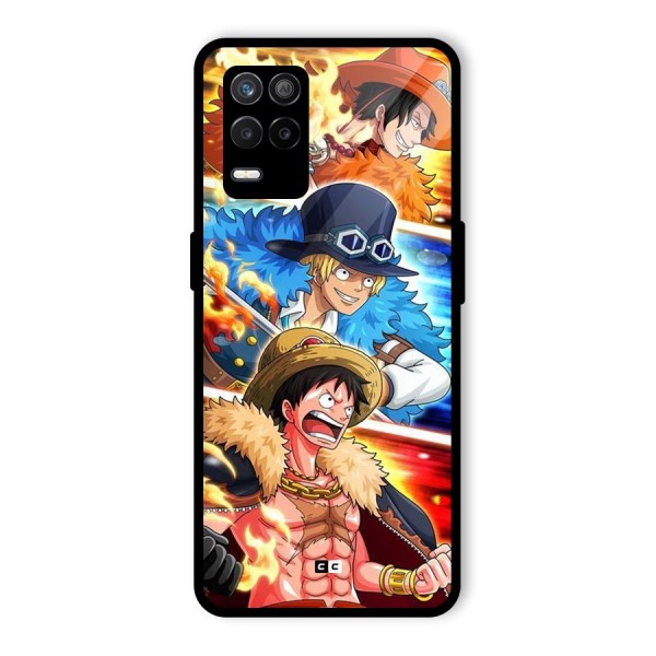 Pirate Brothers Glass Back Case for Realme 8s 5G