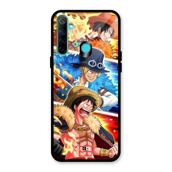 Pirate Brothers Glass Back Case for Realme Narzo 10