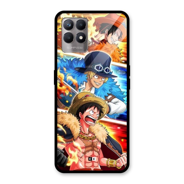 Pirate Brothers Glass Back Case for Realme Narzo 50