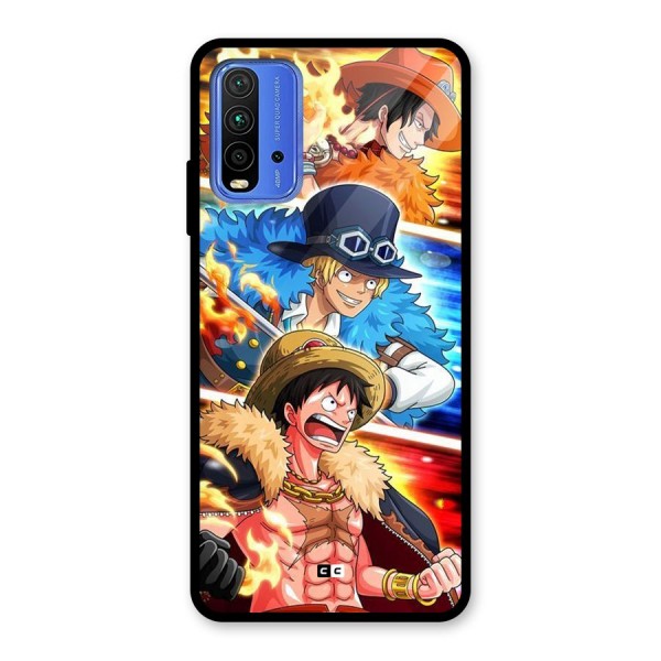 Pirate Brothers Glass Back Case for Redmi 9 Power