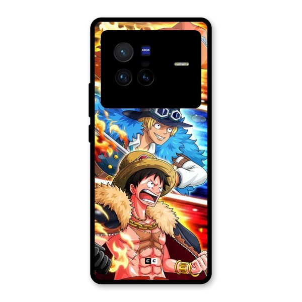 Pirate Brothers Glass Back Case for Vivo X80