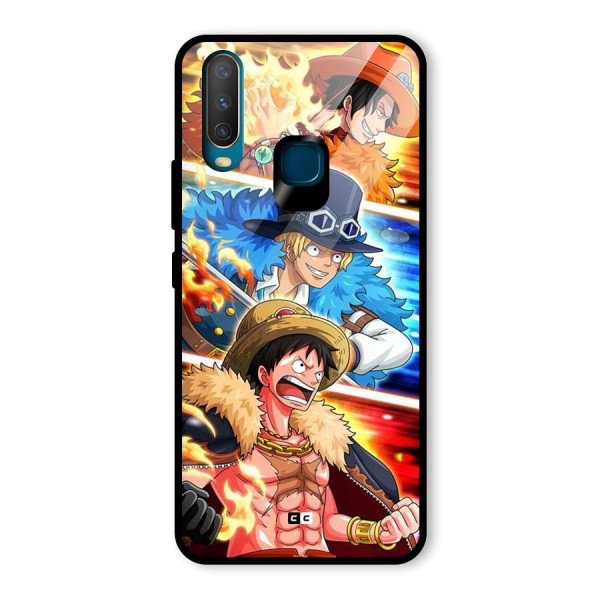 Pirate Brothers Glass Back Case for Vivo Y17