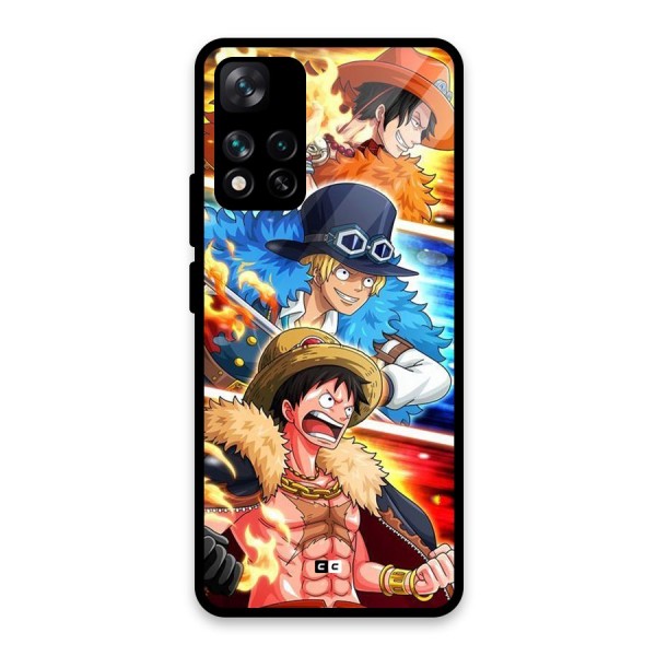 Pirate Brothers Glass Back Case for Xiaomi 11i HyperCharge 5G