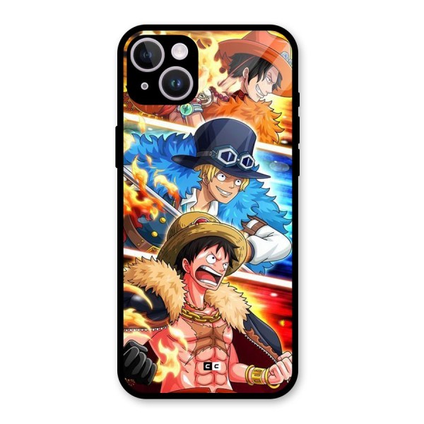 Pirate Brothers Glass Back Case for iPhone 14 Plus