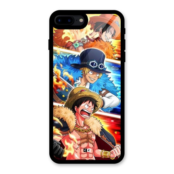 Pirate Brothers Glass Back Case for iPhone 7 Plus