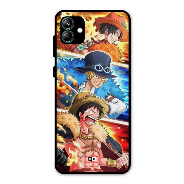 Pirate Brothers Metal Back Case for Galaxy A04