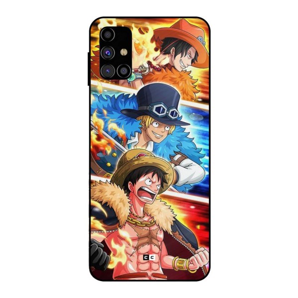 Pirate Brothers Metal Back Case for Galaxy M31s