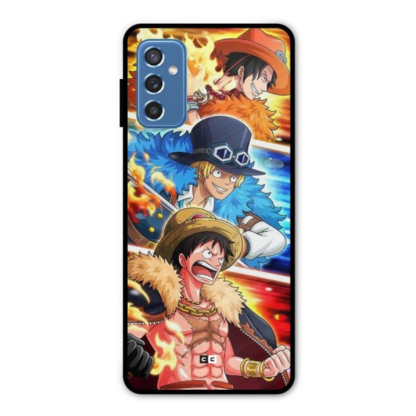 Pirate Brothers Metal Back Case for Galaxy M52 5G