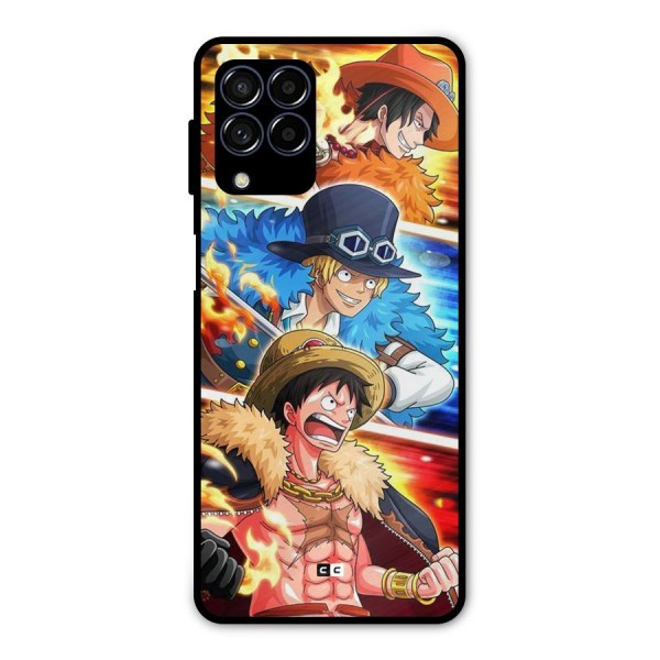 Pirate Brothers Metal Back Case for Galaxy M53 5G