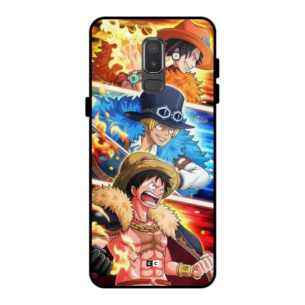 Pirate Brothers Metal Back Case for Galaxy On8 (2018)