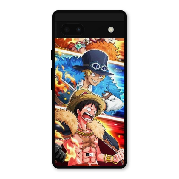 Pirate Brothers Metal Back Case for Google Pixel 6a