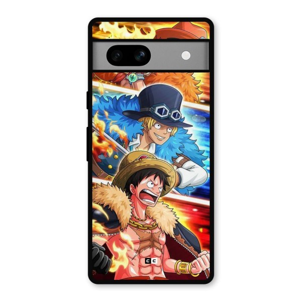 Pirate Brothers Metal Back Case for Google Pixel 7a