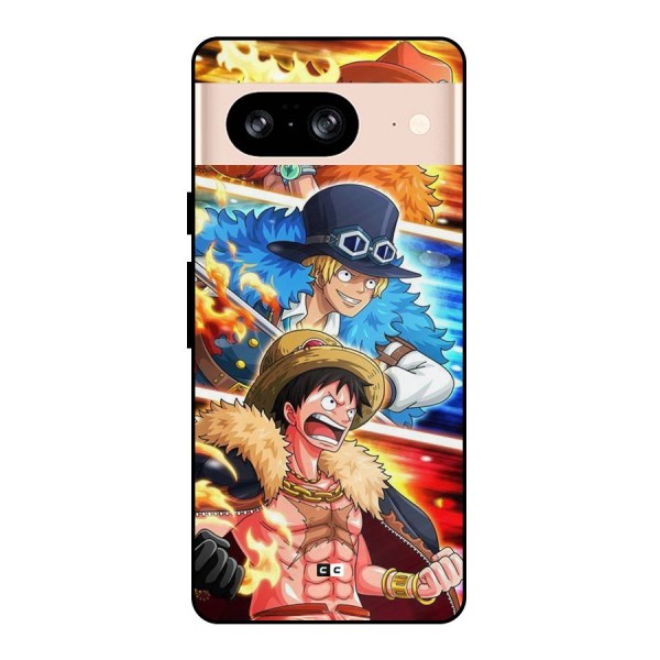 Pirate Brothers Metal Back Case for Google Pixel 8