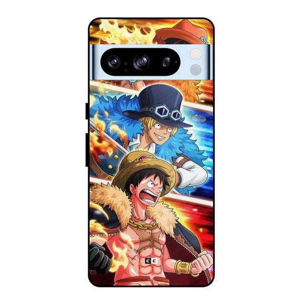 Pirate Brothers Metal Back Case for Google Pixel 8 Pro