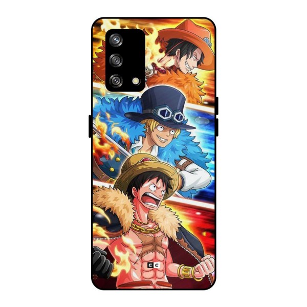 Pirate Brothers Metal Back Case for Oppo F19s