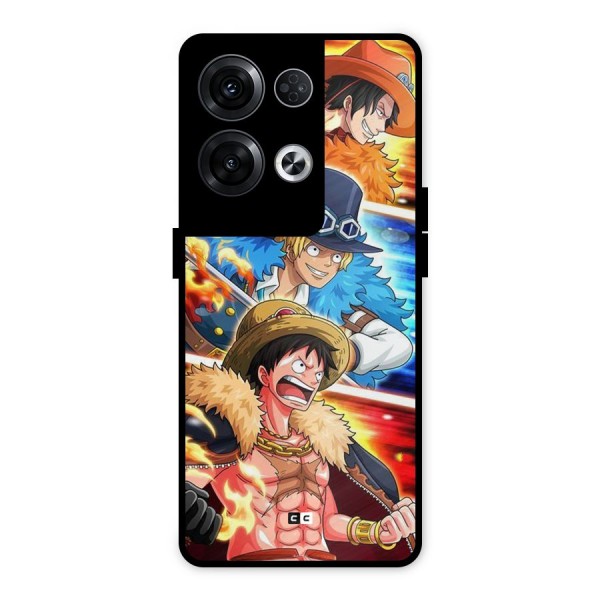 Pirate Brothers Metal Back Case for Oppo Reno8 Pro 5G