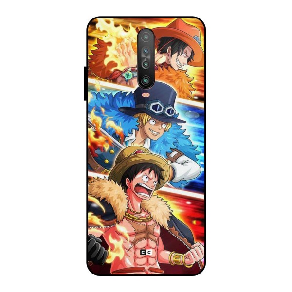 Pirate Brothers Metal Back Case for Poco X2