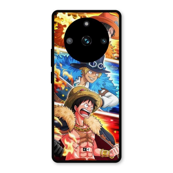 Pirate Brothers Metal Back Case for Realme 11 Pro