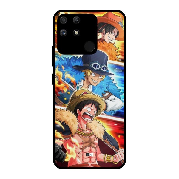 Pirate Brothers Metal Back Case for Realme Narzo 50A