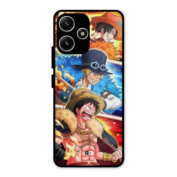 Pirate Brothers Metal Back Case for Redmi 12 5G