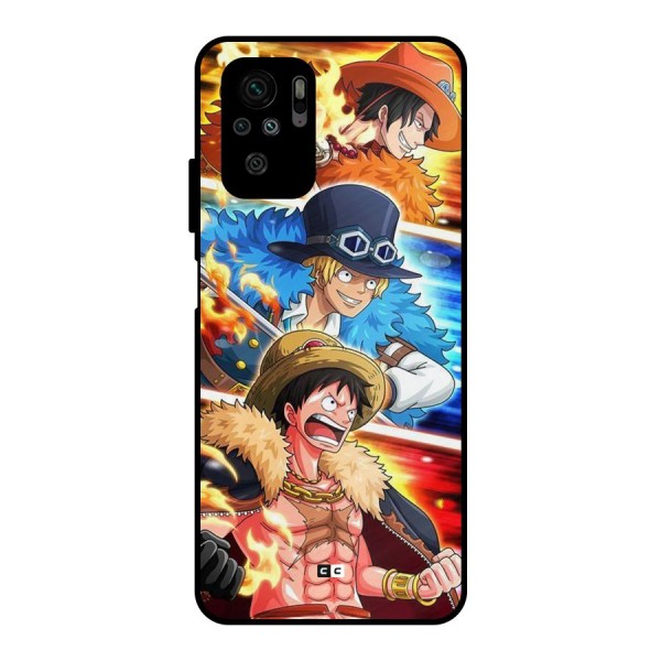 Pirate Brothers Metal Back Case for Redmi Note 10S