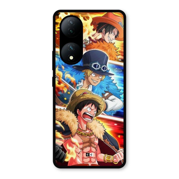 Pirate Brothers Metal Back Case for Vivo T2