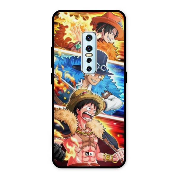 Pirate Brothers Metal Back Case for Vivo V17 Pro