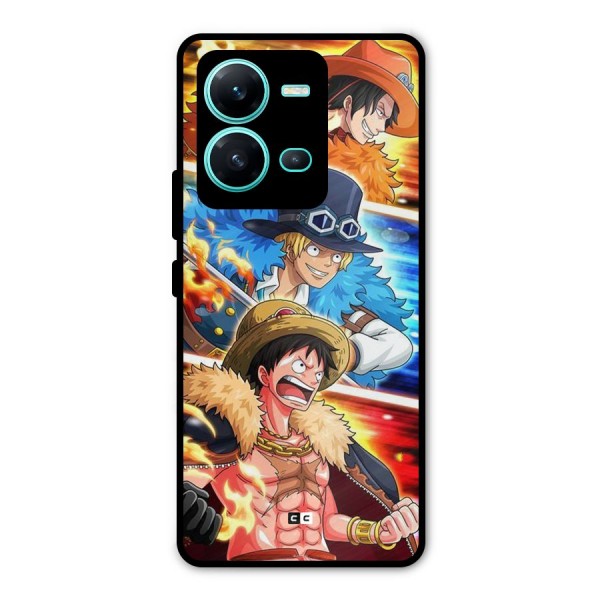 Pirate Brothers Metal Back Case for Vivo V25