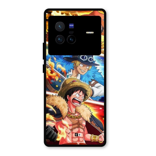 Pirate Brothers Metal Back Case for Vivo X80