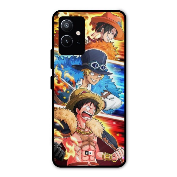 Pirate Brothers Metal Back Case for Vivo Y75 5G