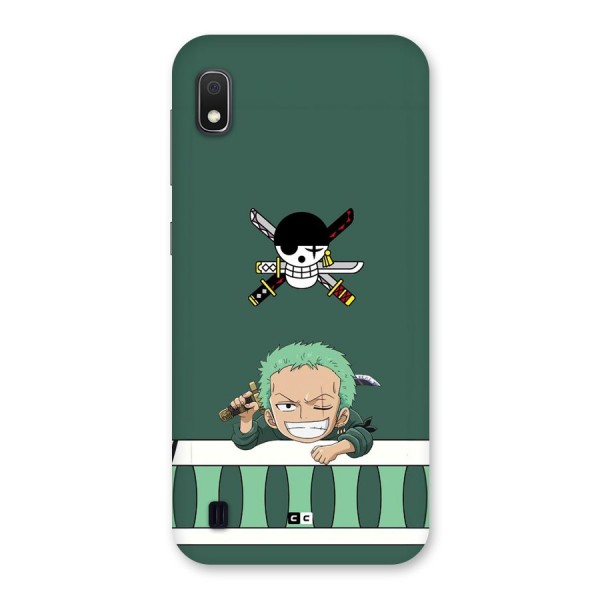 Pirate Hunter Zoro Back Case for Galaxy A10