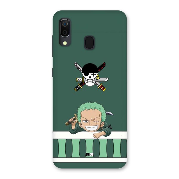 Pirate Hunter Zoro Back Case for Galaxy A20