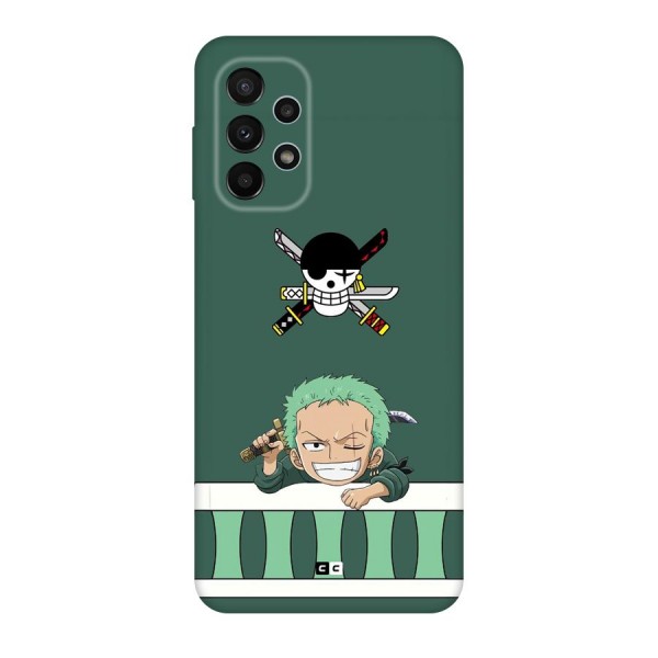 Pirate Hunter Zoro Back Case for Galaxy A23