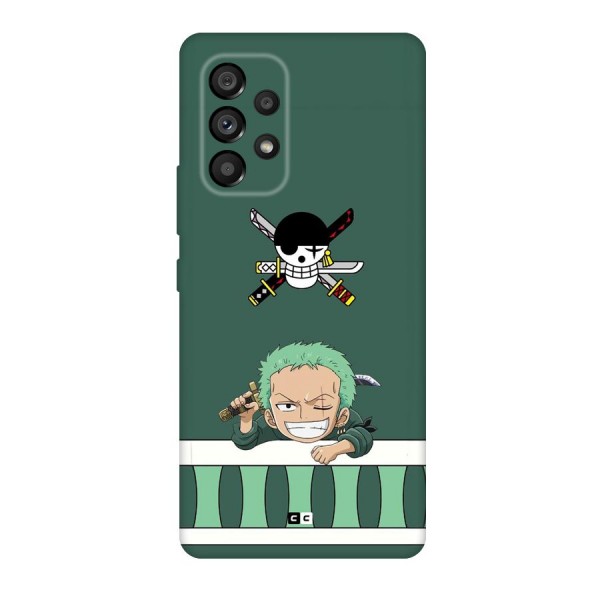 Pirate Hunter Zoro Back Case for Galaxy A53 5G