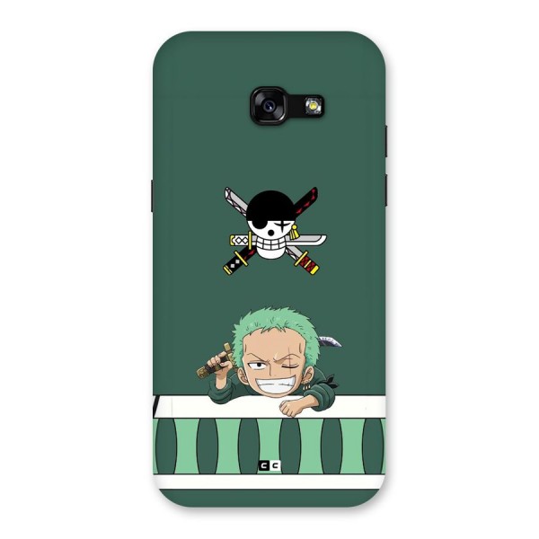 Pirate Hunter Zoro Back Case for Galaxy A5 2017