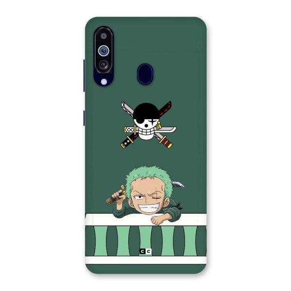 Pirate Hunter Zoro Back Case for Galaxy A60