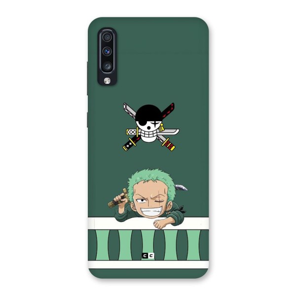 Pirate Hunter Zoro Back Case for Galaxy A70s