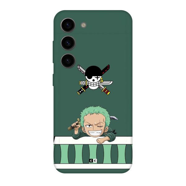 Pirate Hunter Zoro Back Case for Galaxy S23