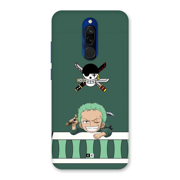 Pirate Hunter Zoro Back Case for Redmi 8