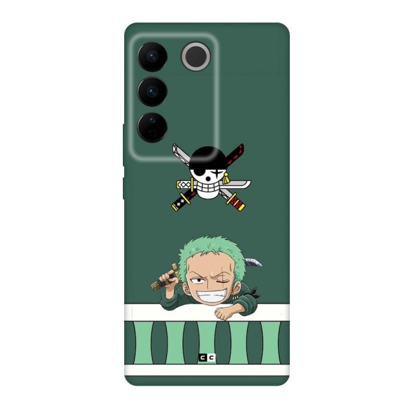 Pirate Hunter Zoro Back Case for Vivo V27