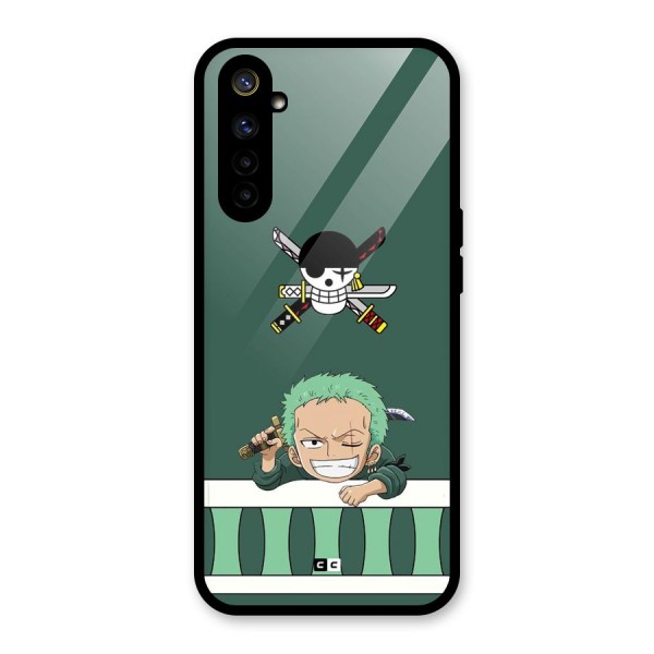 Pirate Hunter Zoro Glass Back Case for Realme 6i