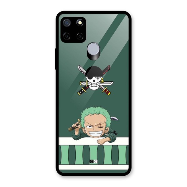 Pirate Hunter Zoro Glass Back Case for Realme C12