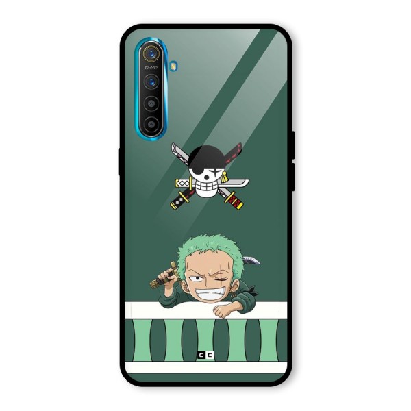 Pirate Hunter Zoro Glass Back Case for Realme XT