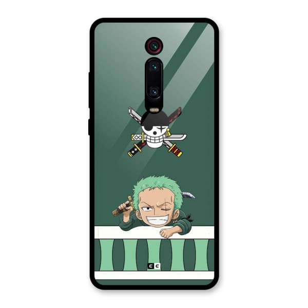 Pirate Hunter Zoro Glass Back Case for Redmi K20