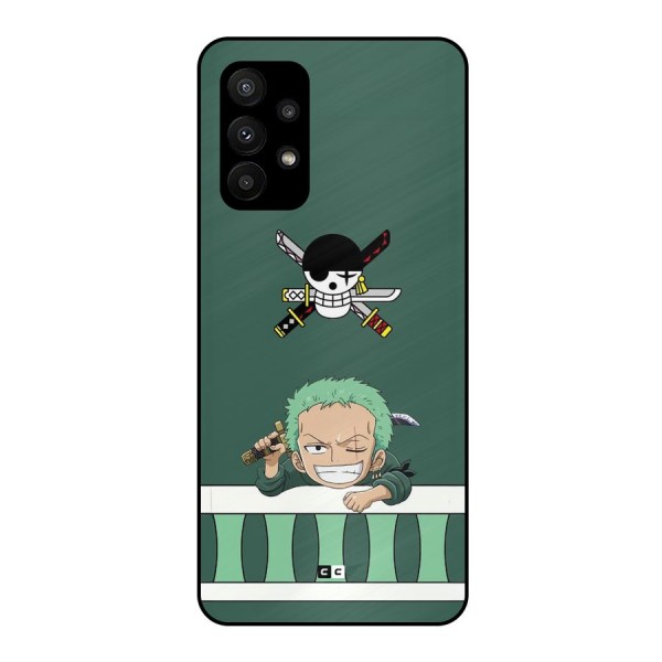 Pirate Hunter Zoro Metal Back Case for Galaxy A23