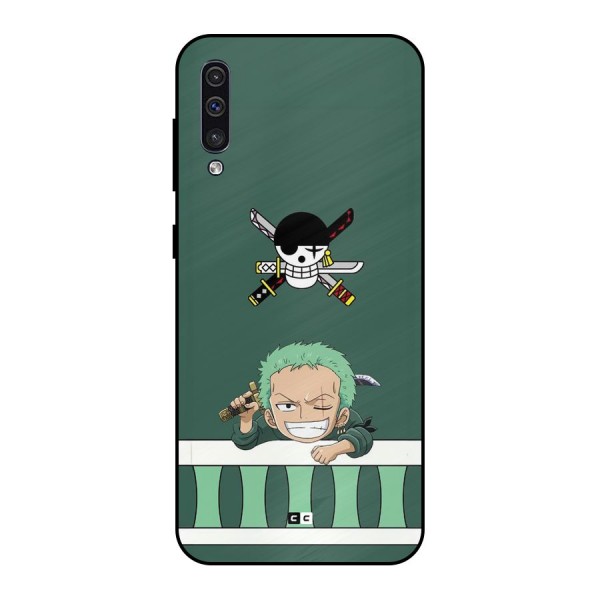 Pirate Hunter Zoro Metal Back Case for Galaxy A50s