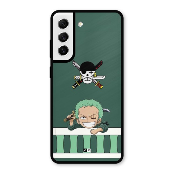 Pirate Hunter Zoro Metal Back Case for Galaxy S21 FE 5G